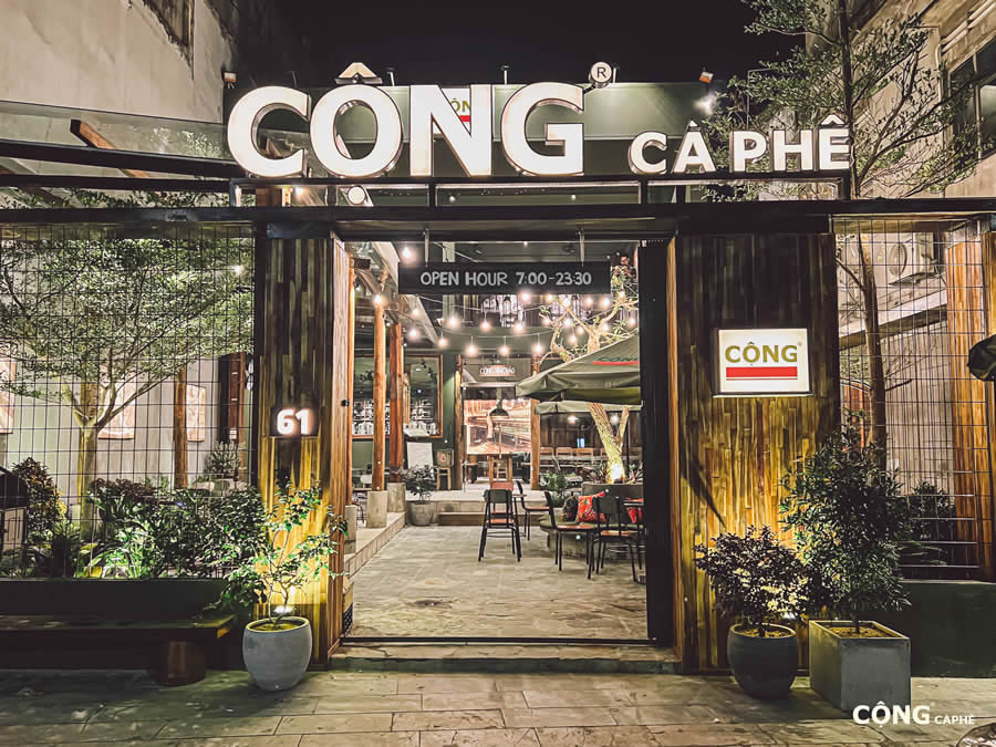 Qu&aacute;n Cộng Cafe Vinh